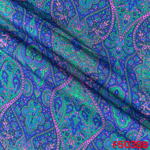 Digital Print Crepe Fabric-F5038